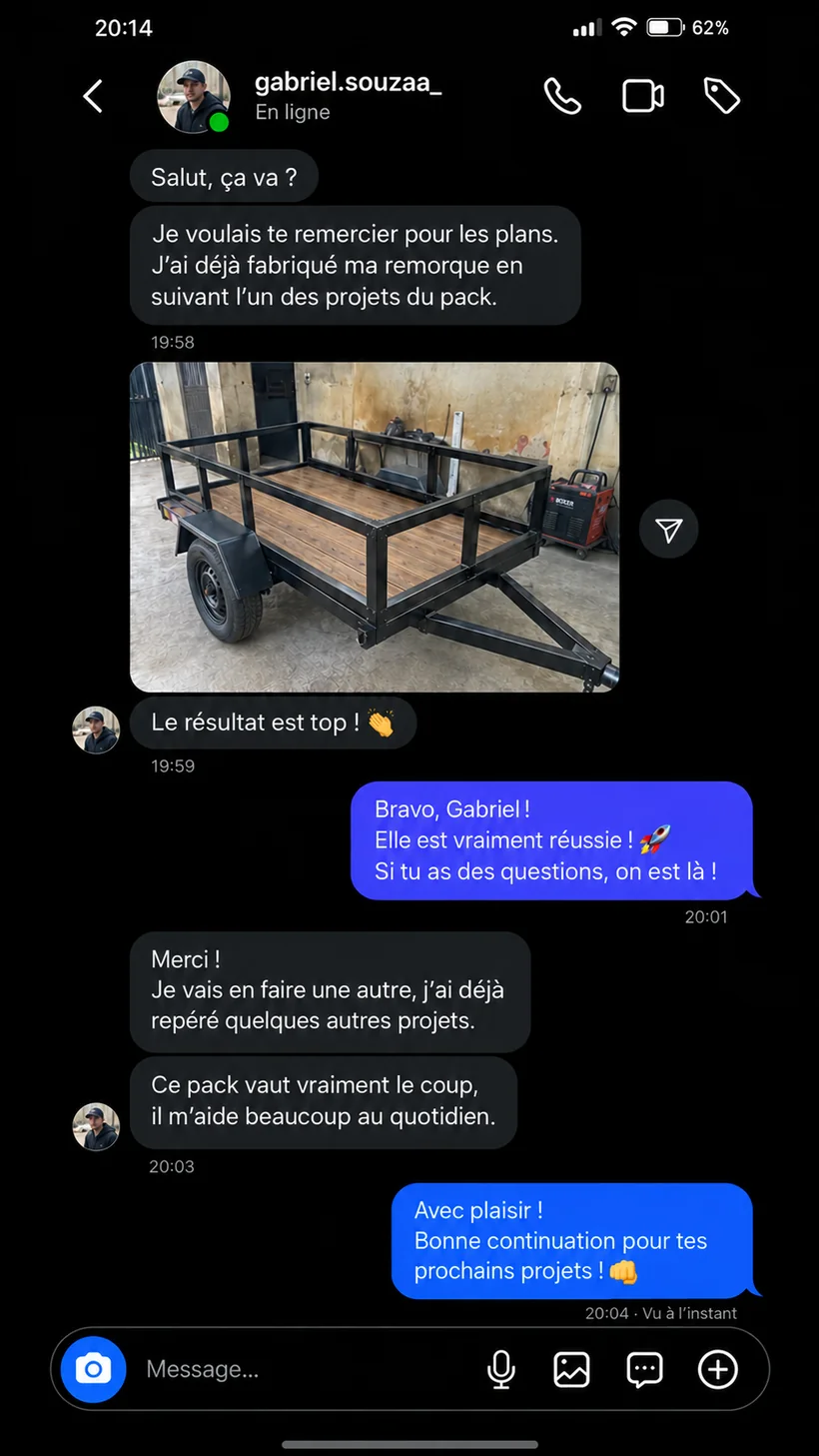 Avis d'un client du Pack Trésor du Métallier