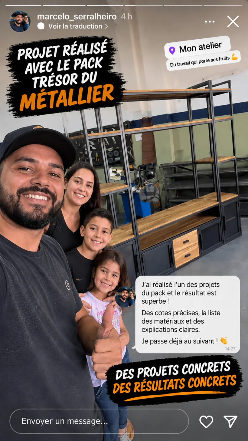 Avis d'un client du Pack Trésor du Métallier